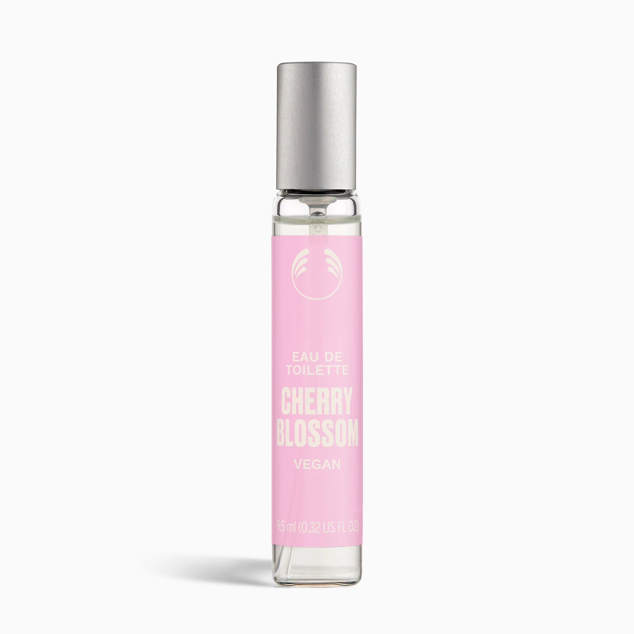 Glowing Cherry Blossom Eau de Toilette 9.5ml in bronze packaging