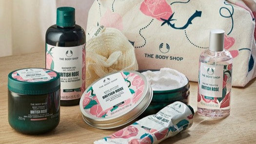 The Body Shop Nourish & Flourish British Rose Ultimate Gift