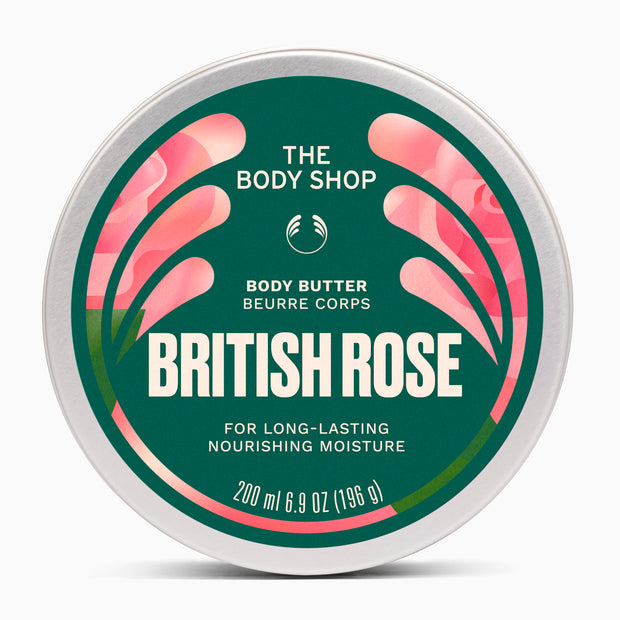 British Rose Body Butter 200ml