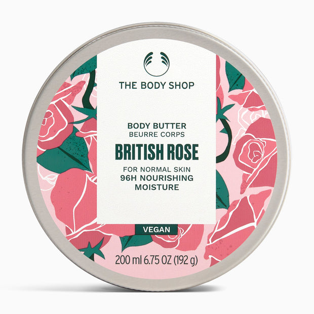 British Rose Body Butter 200ml