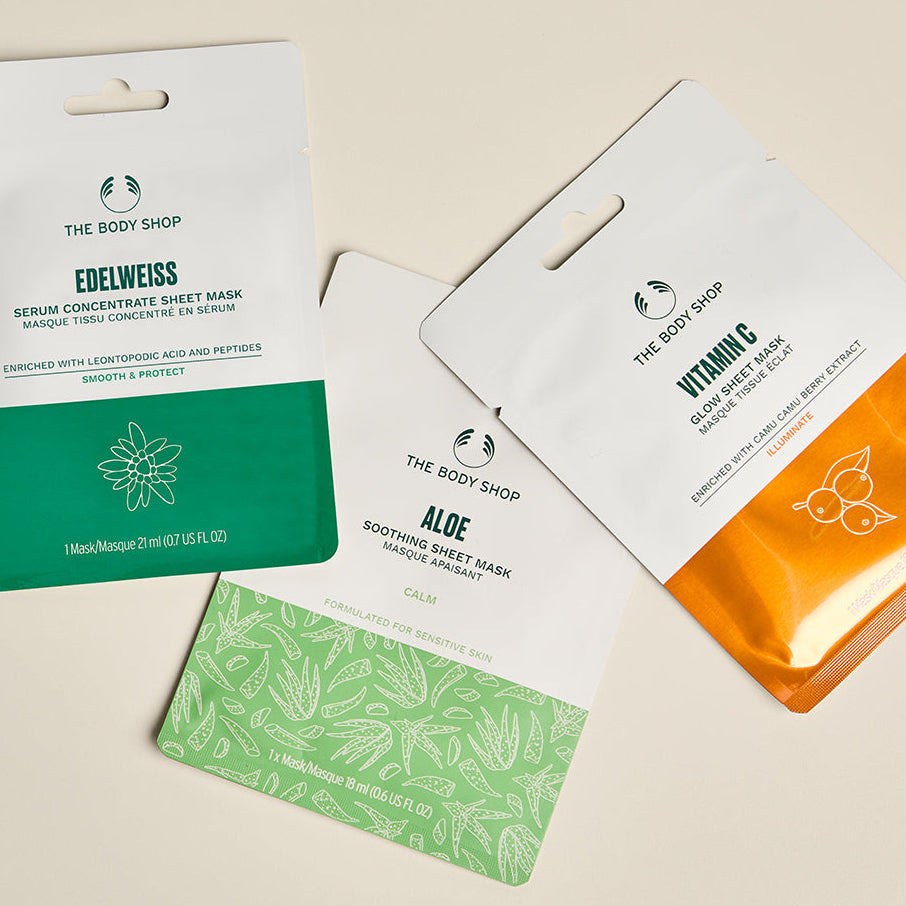3 for $15 Sheet Masks + more The Body Shop offers and promos